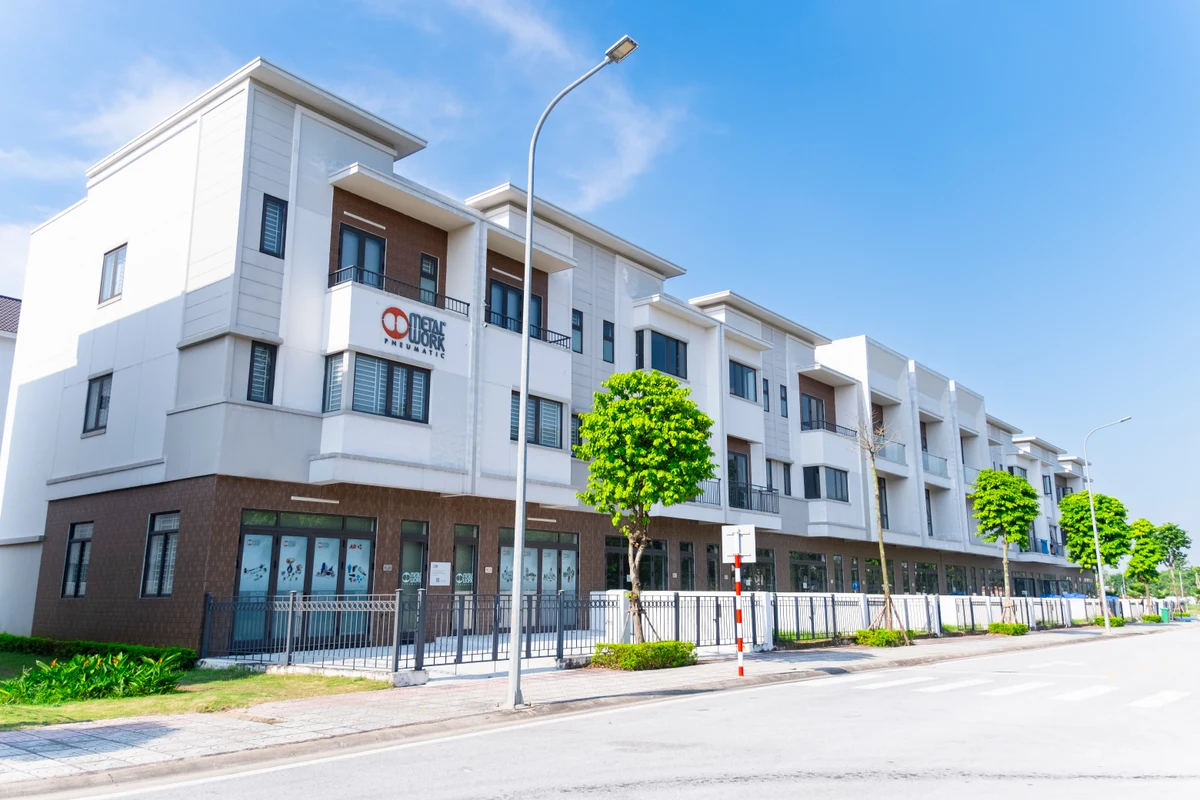 Minh họa công trình nhà phố shophouse
