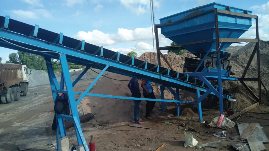 Hình ảnh máy sàng trong hồ sơ năng lực