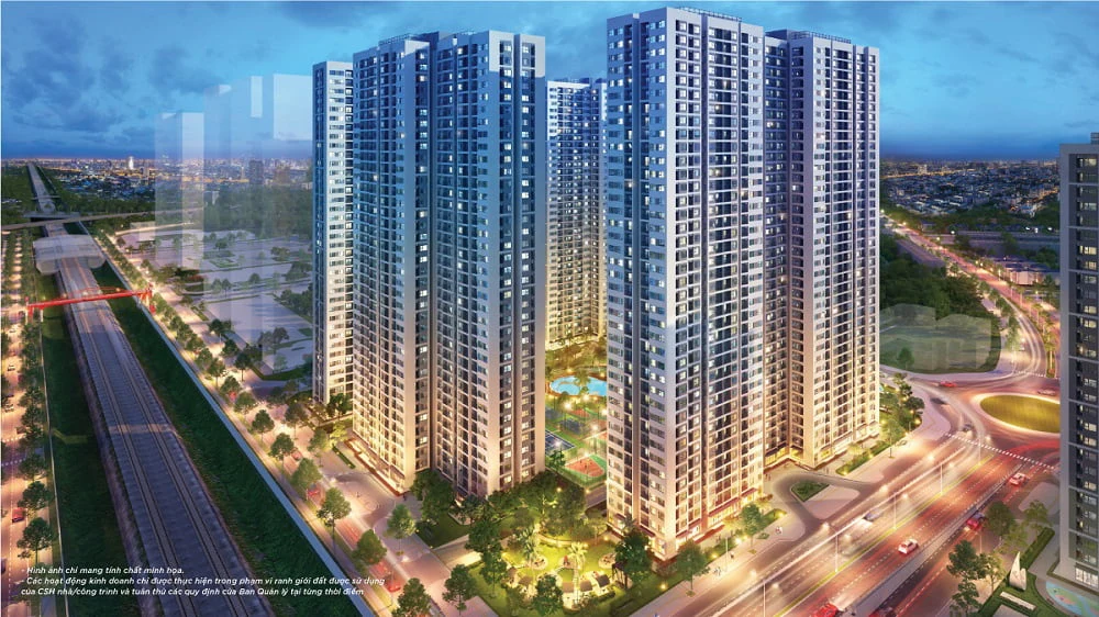 Minh họa công trình chung cư